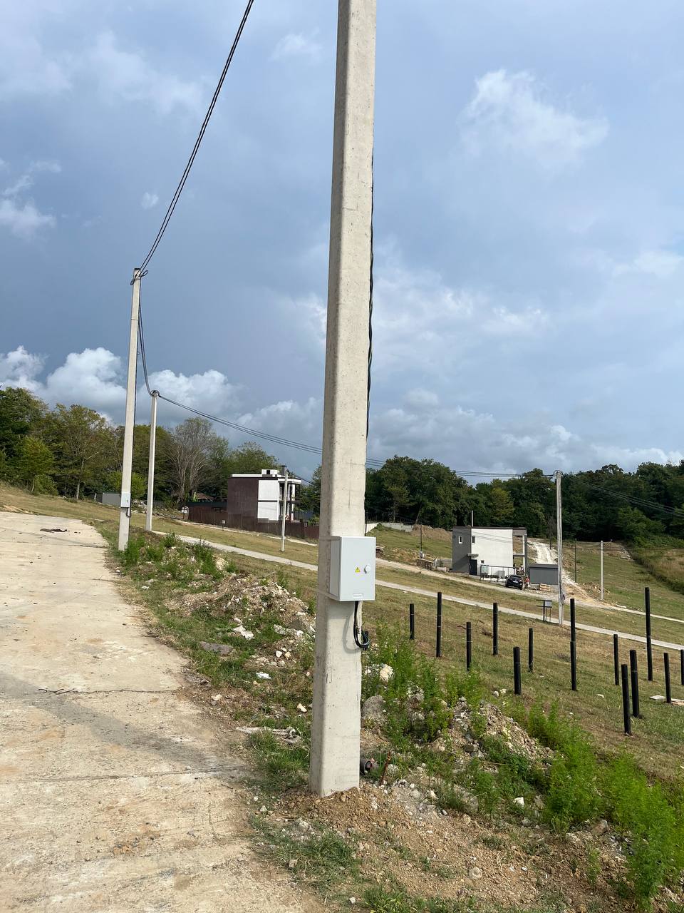 Освещение участка